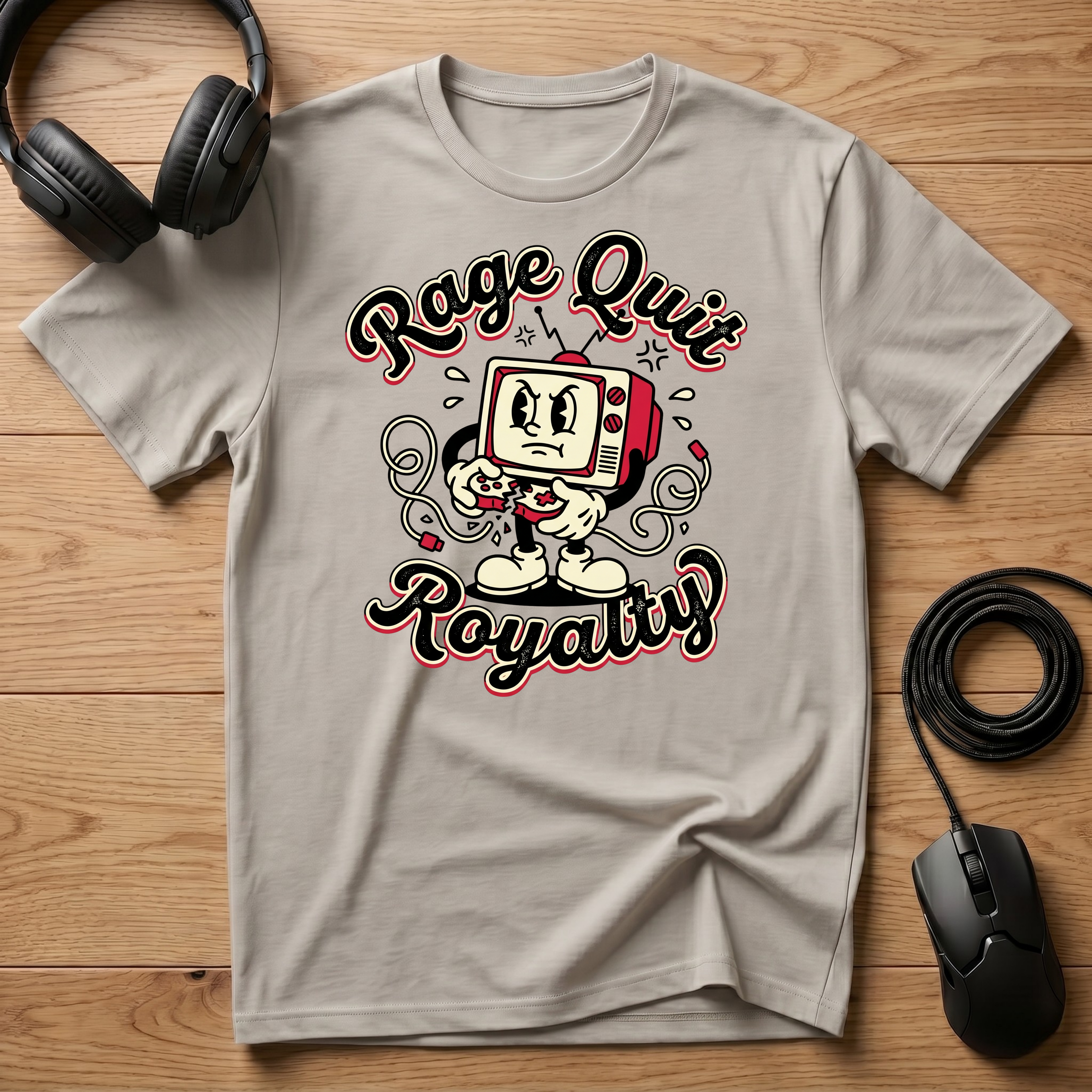 Rage Quit Royalty T-Shirt