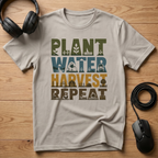 Plant Water Harvest Repeat T-Shirt