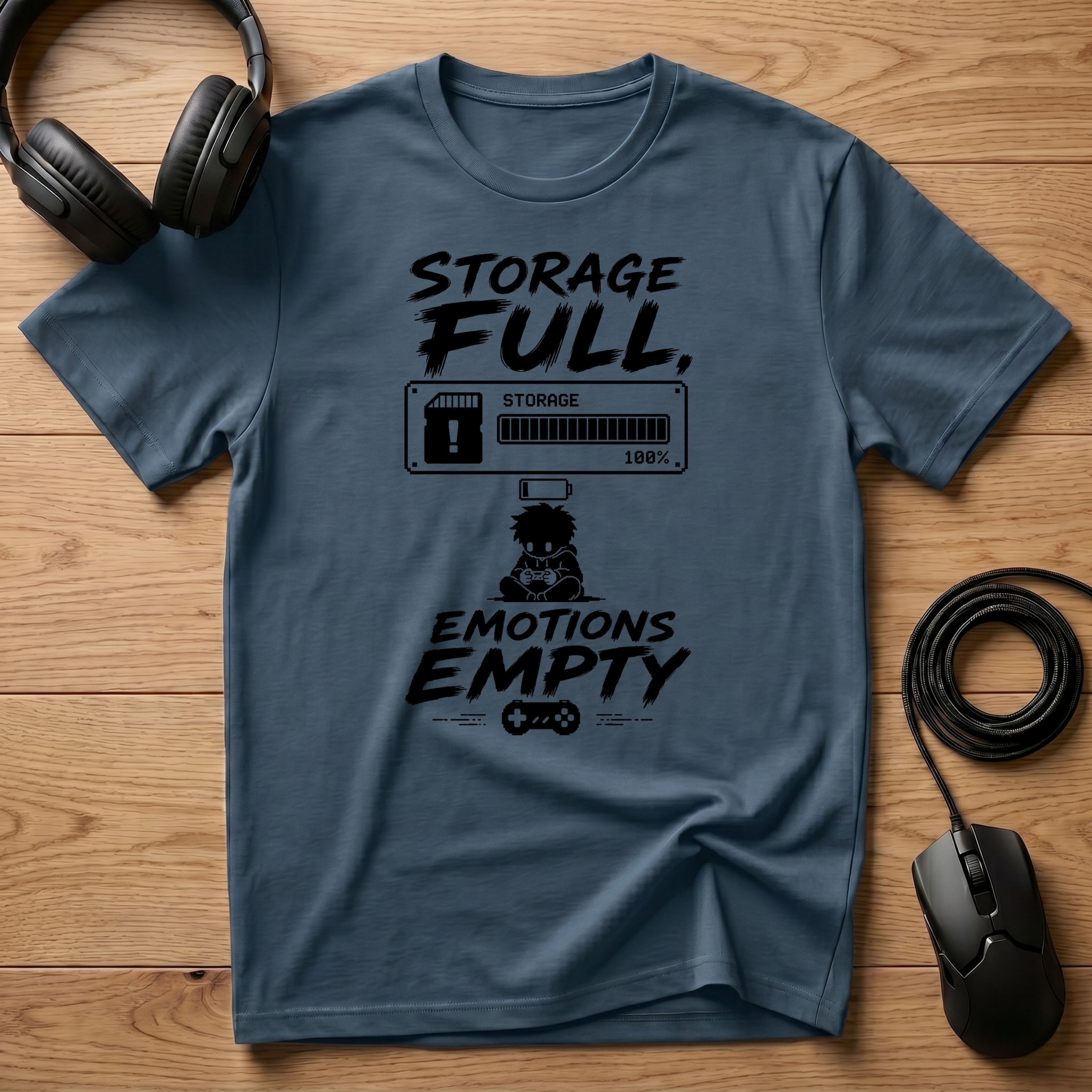 Storage Full, Emotions Empty T-Shirt