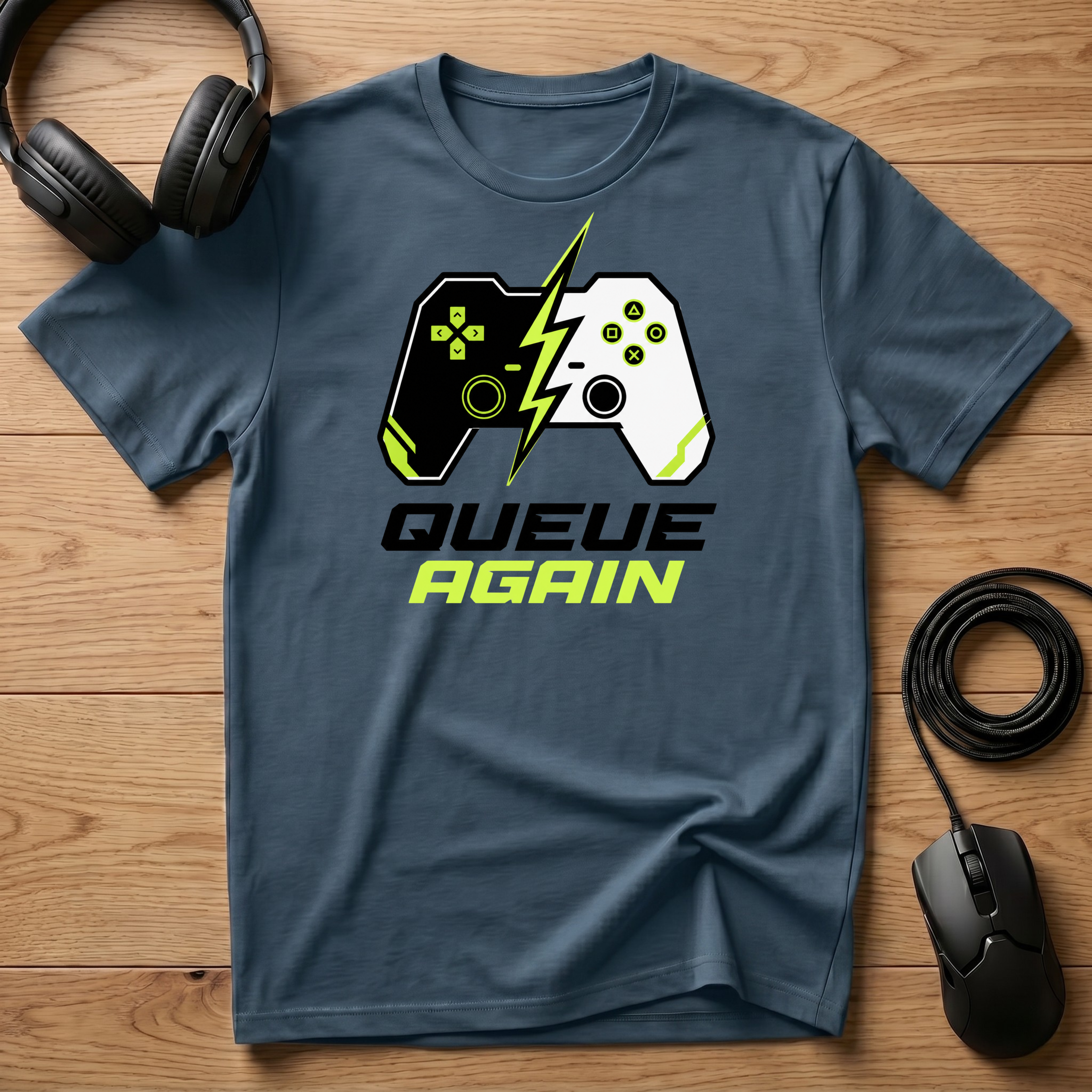 Queue Again T-Shirt