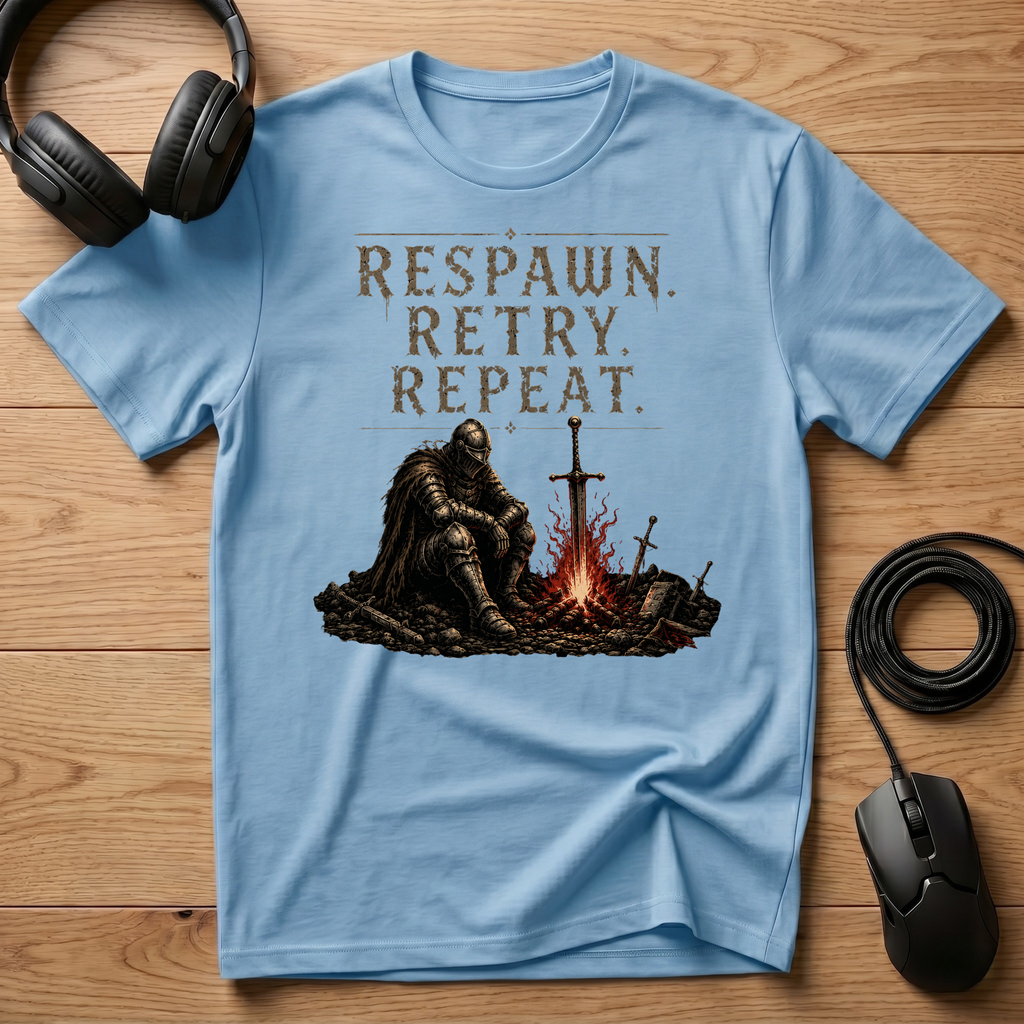 Respawn. Retry. Repeat. T-Shirt