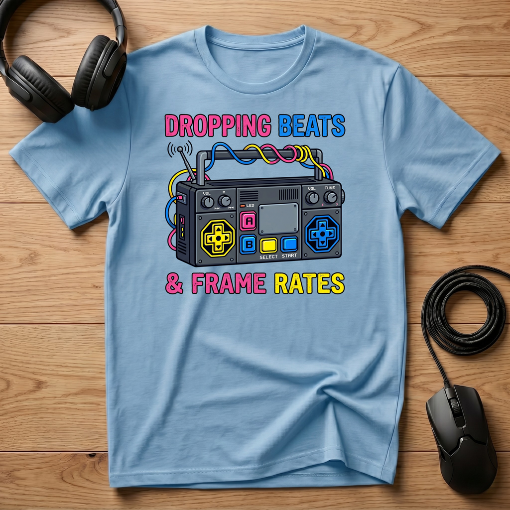 Dropping Beats & Frame Rates T-Shirt