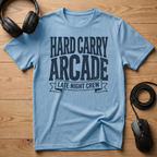 Hard Carry Arcade Late Night Crew T-Shirt