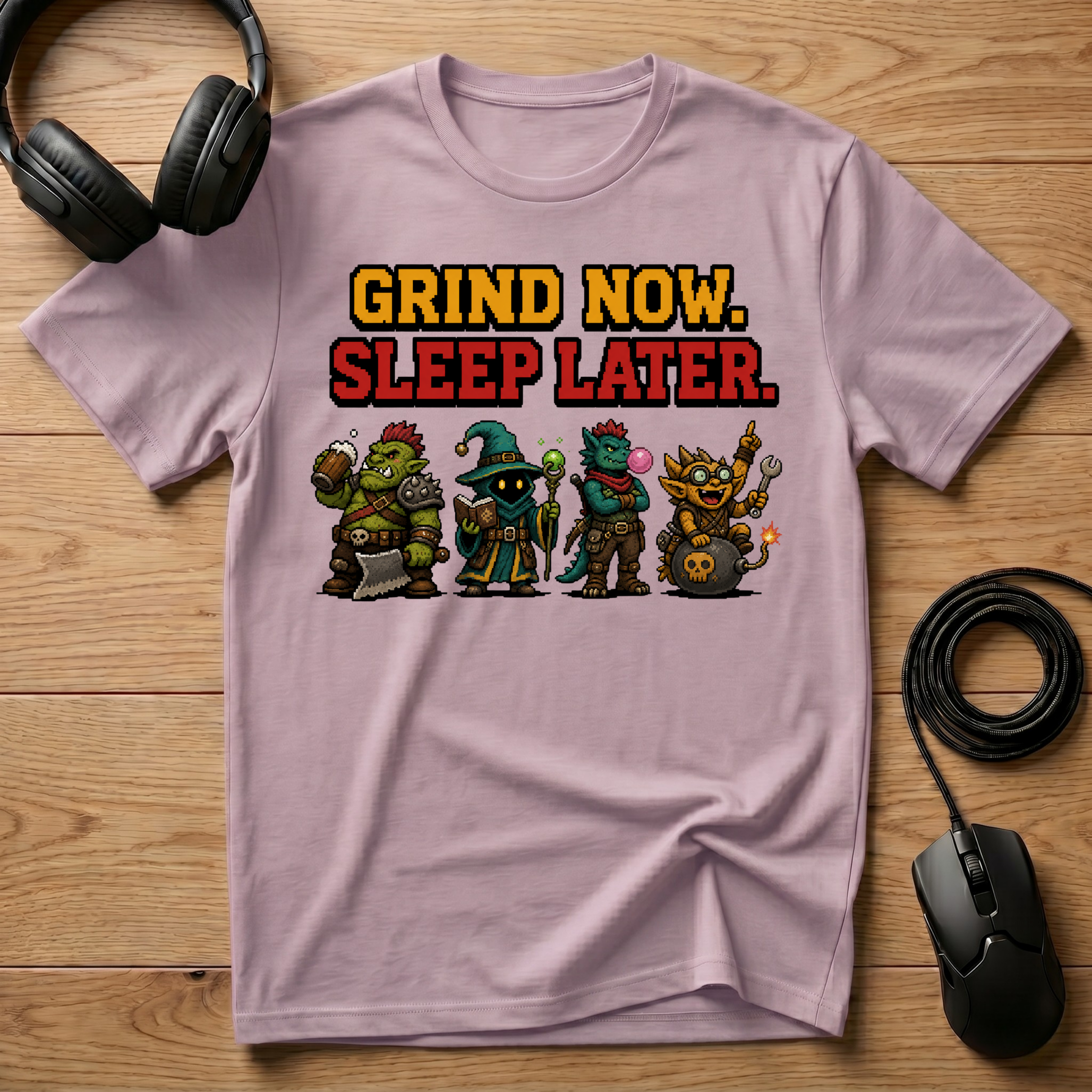 Grind Now. Sleep Later. T-Shirt