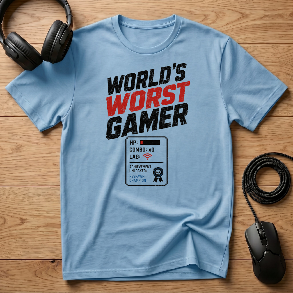World's Worst Gamer T-Shirt