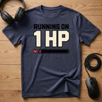 Running on 1 HP T-Shirt