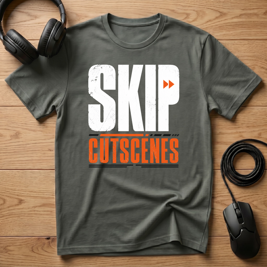 Skip Cutscenes T-Shirt