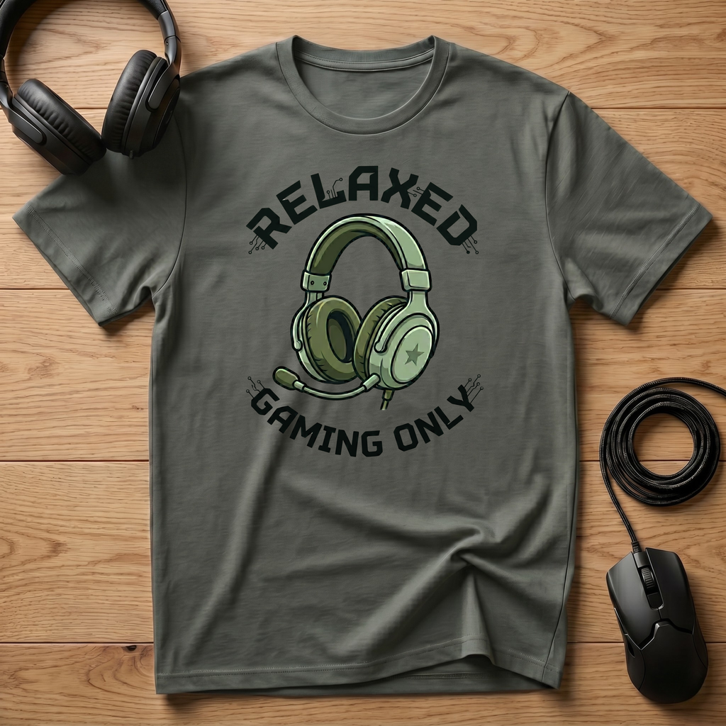 Relaxed Gaming Only T-Shirt