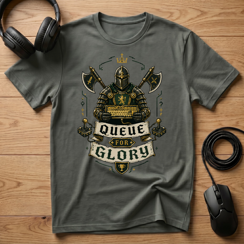 Queue For Glory T-Shirt