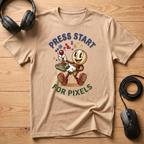 Press Start For Pixels T-Shirt