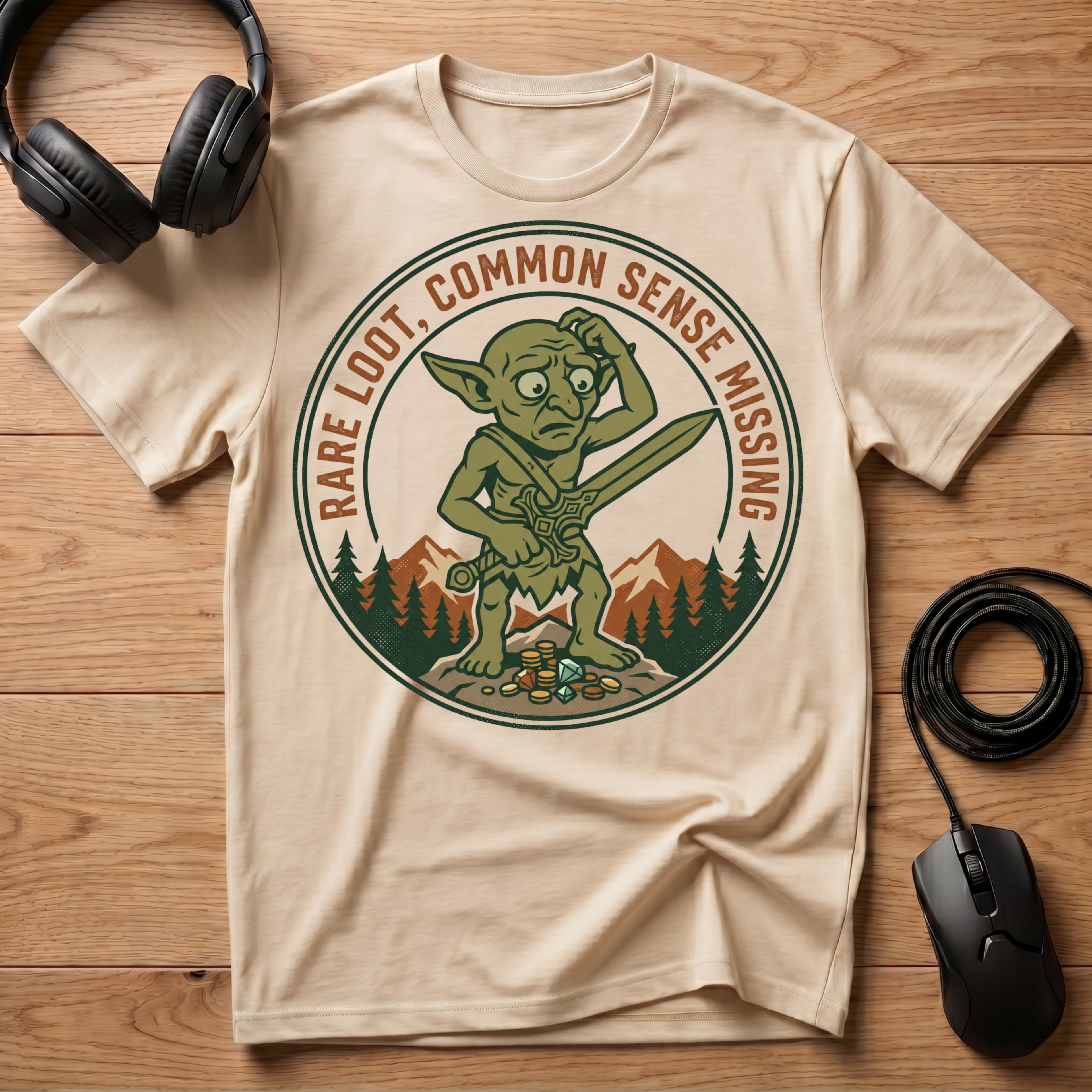 Rare Loot, Common Sense Missing T-Shirt
