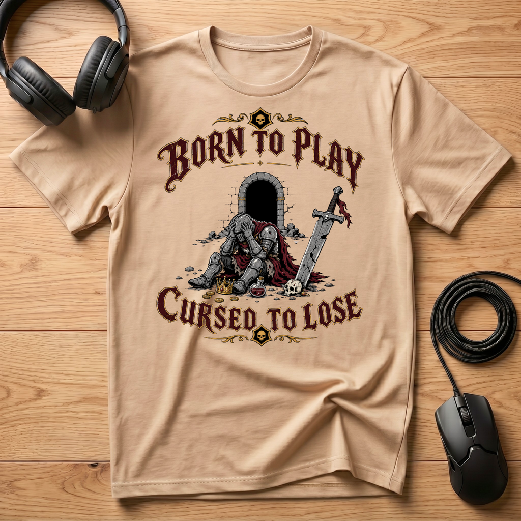 Born To Play Cursed To Lose T-Shirt