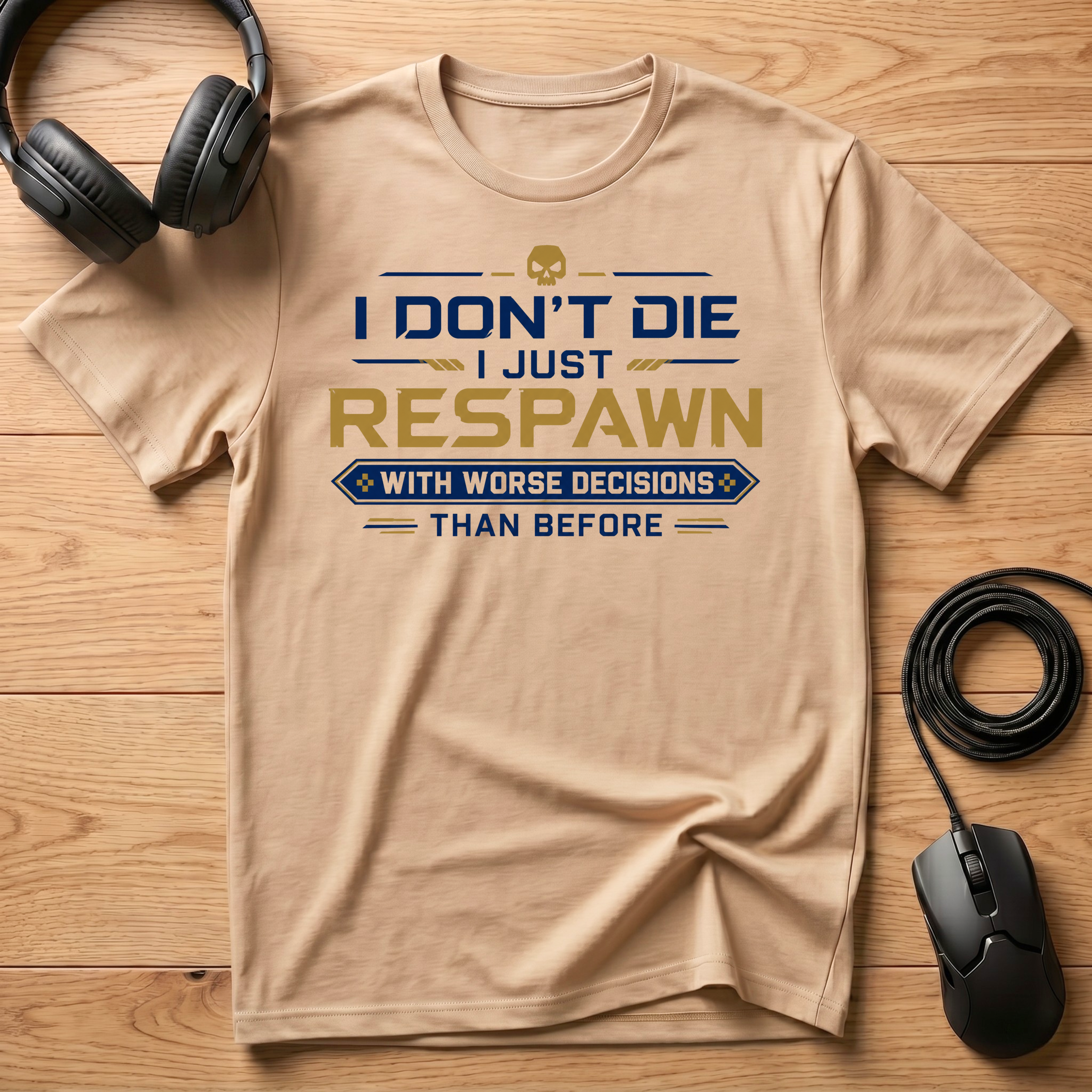 I Don't Die I Just Respawn T-Shirt