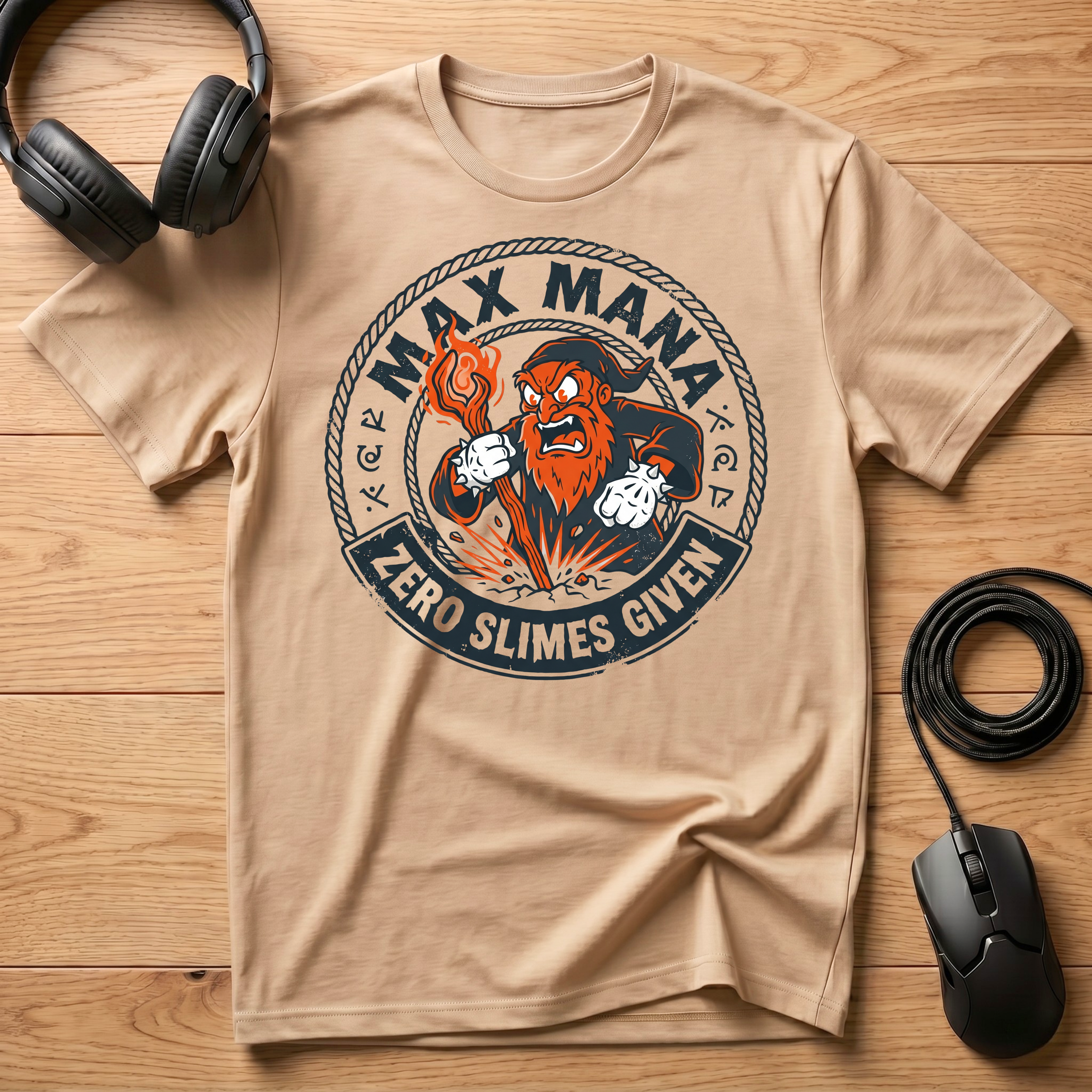 Max Mana Zero Slimes Given T-Shirt