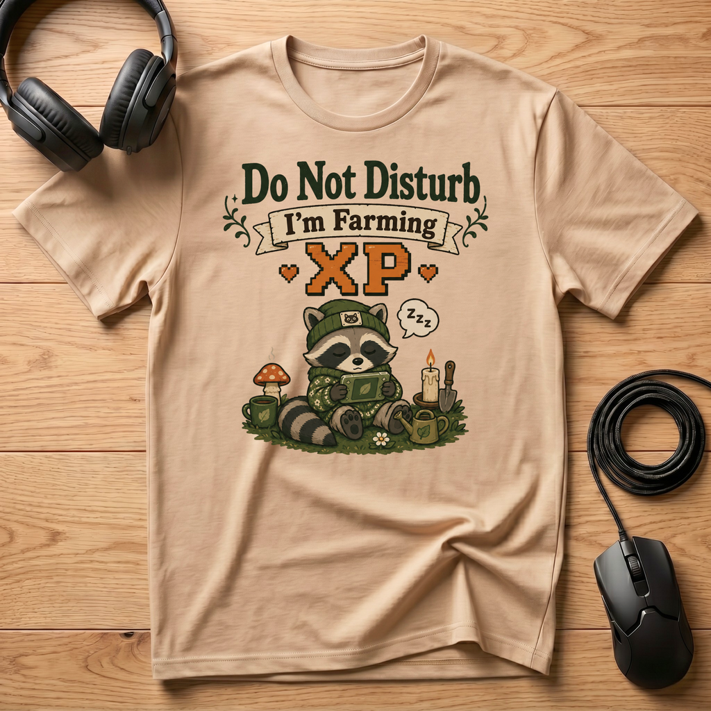 Do Not Disturb I'm Farming XP T-Shirt