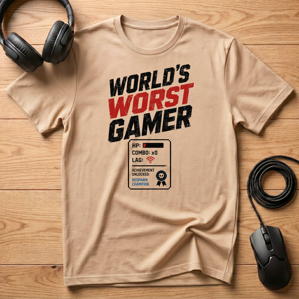 World's Worst Gamer T-Shirt