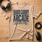 Hard Carry Arcade Late Night Crew T-Shirt