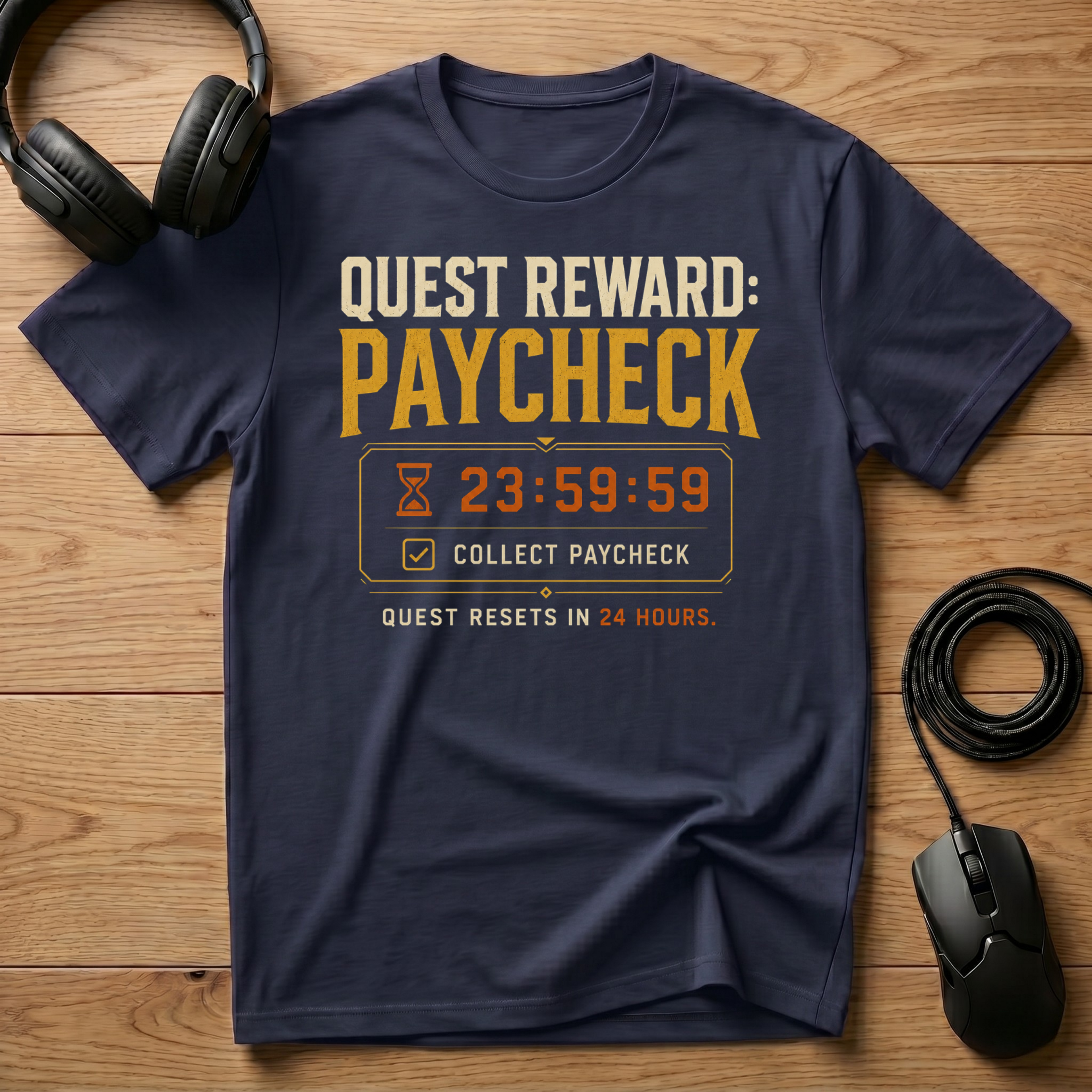 Quest Reward: Paycheck T-Shirt