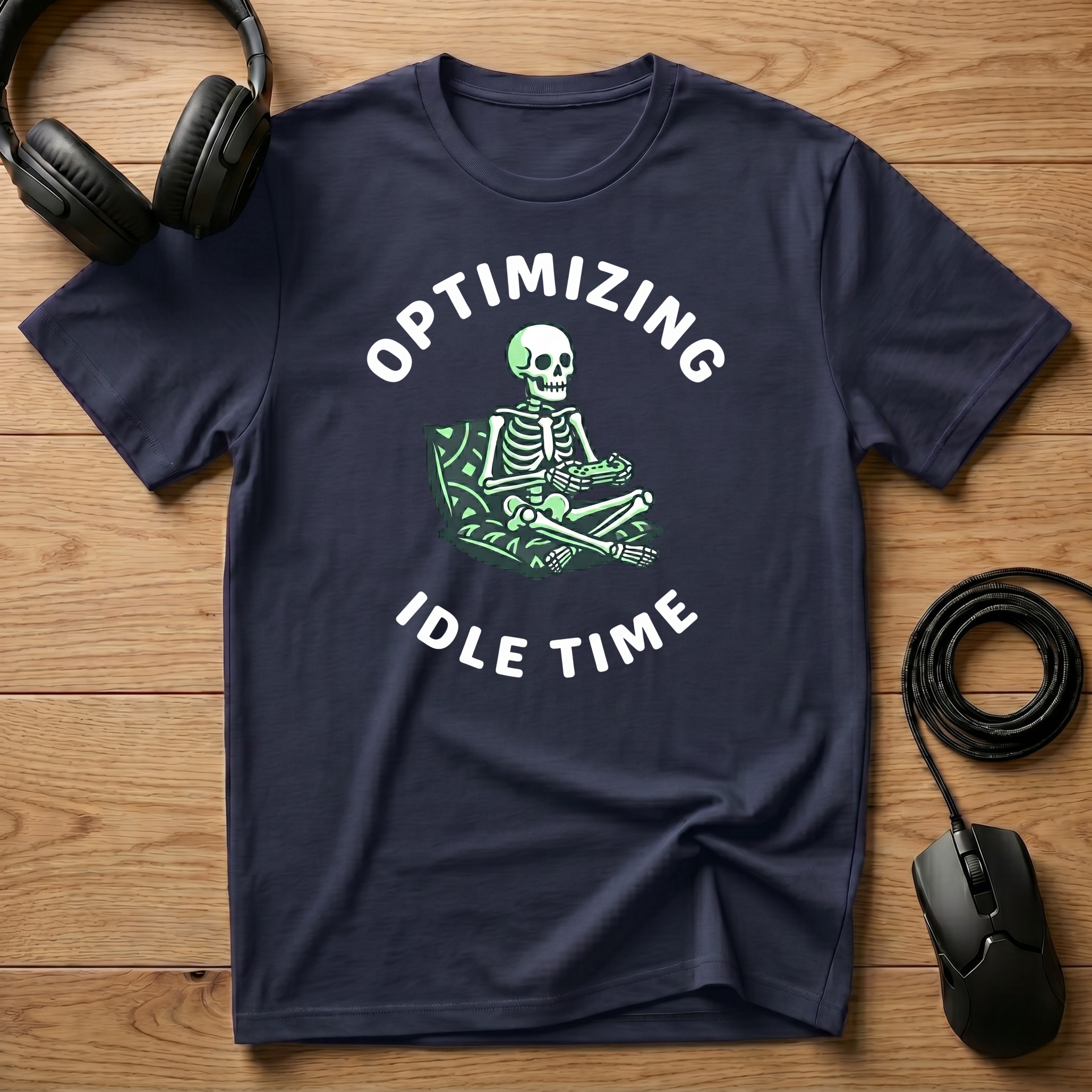 Optimizing Idle Time T-Shirt