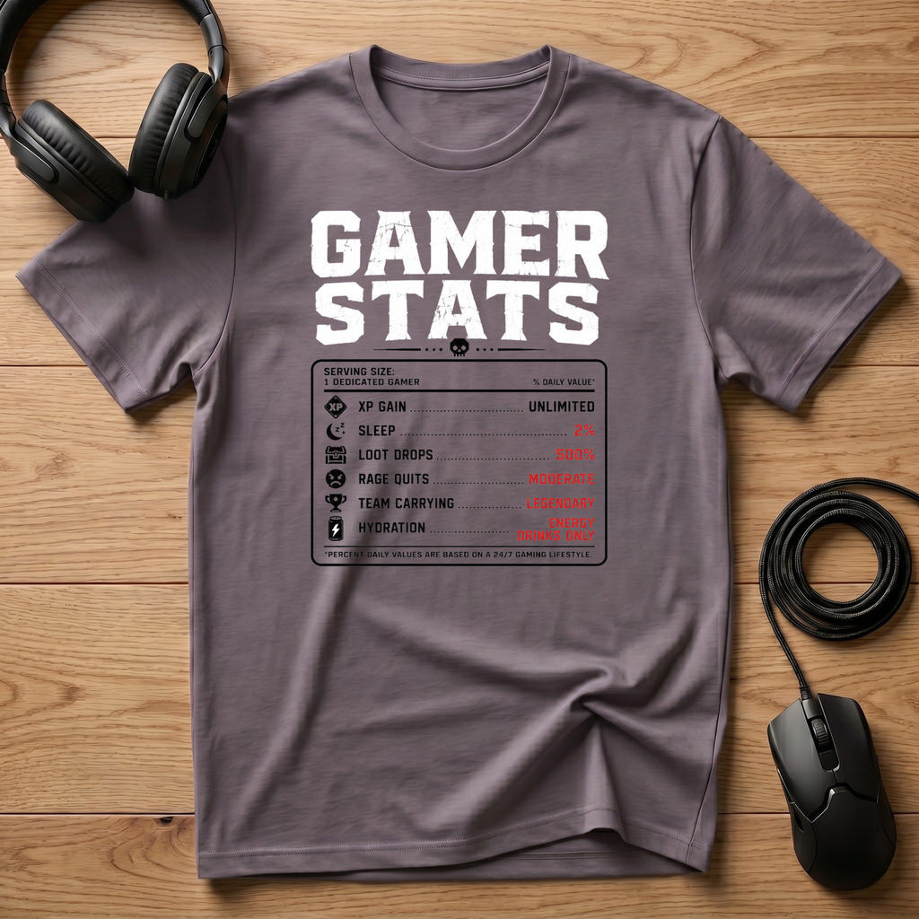 Gamer Stats T-Shirt