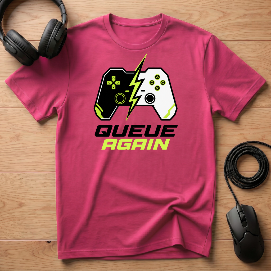 Queue Again T-Shirt