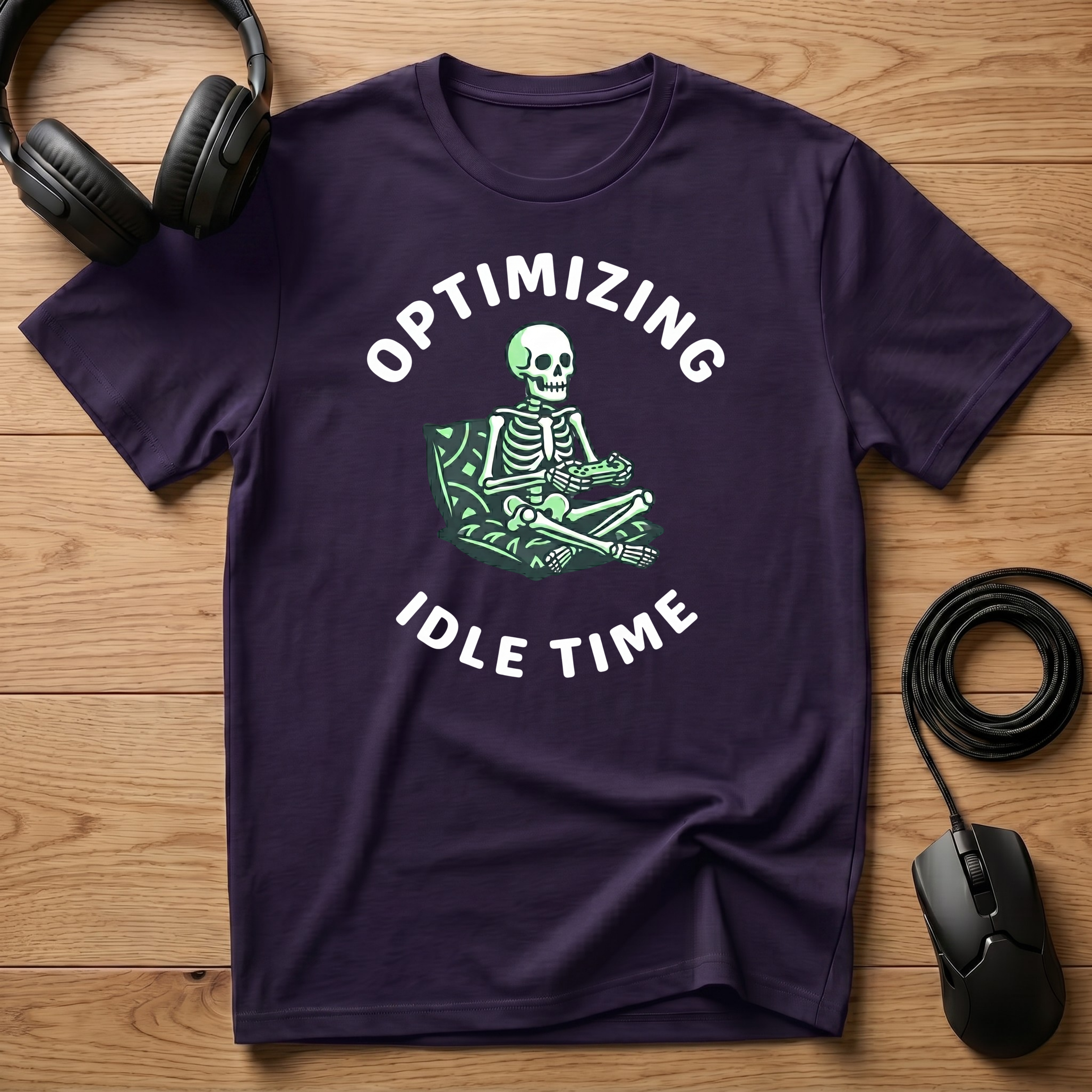 Optimizing Idle Time T-Shirt