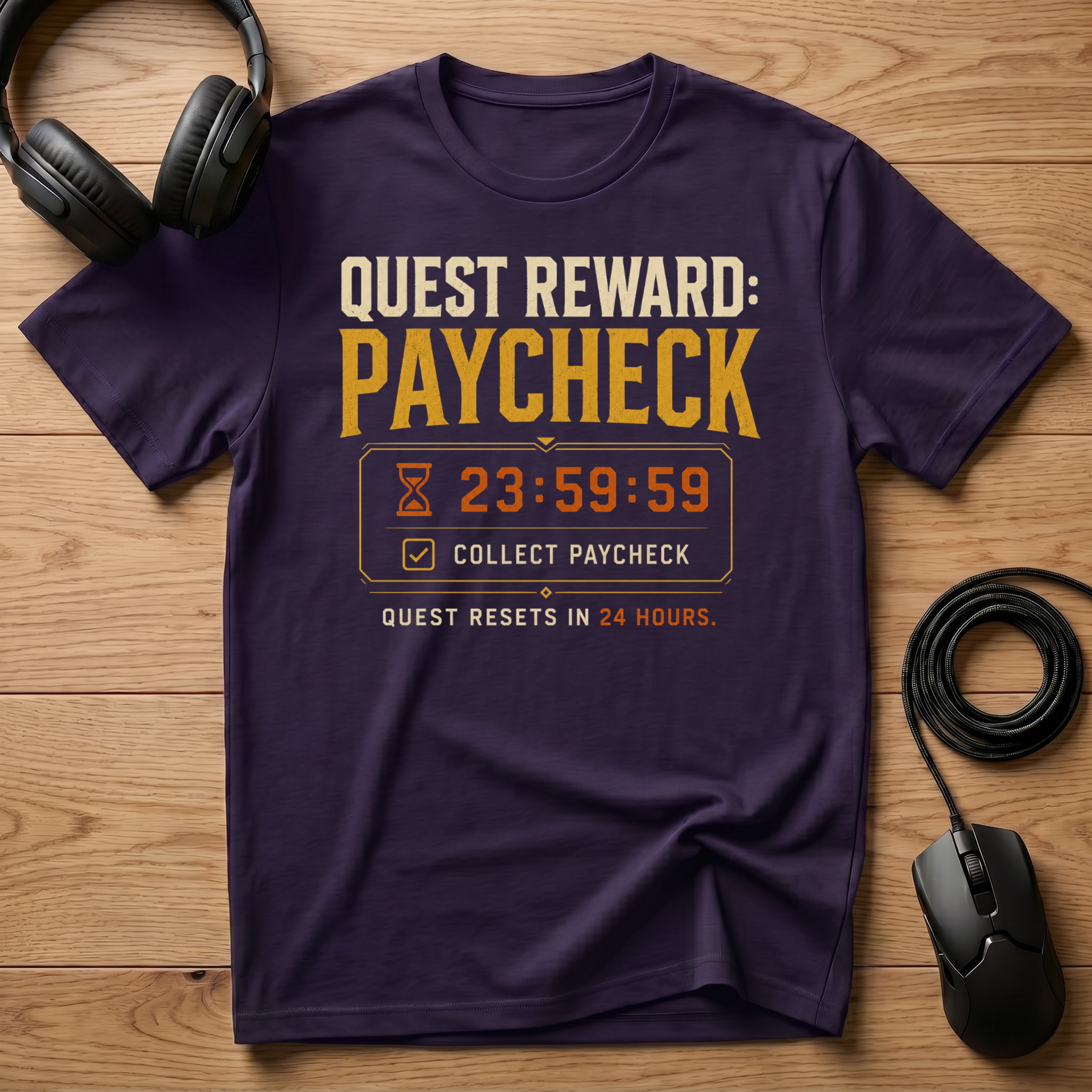 Quest Reward: Paycheck T-Shirt