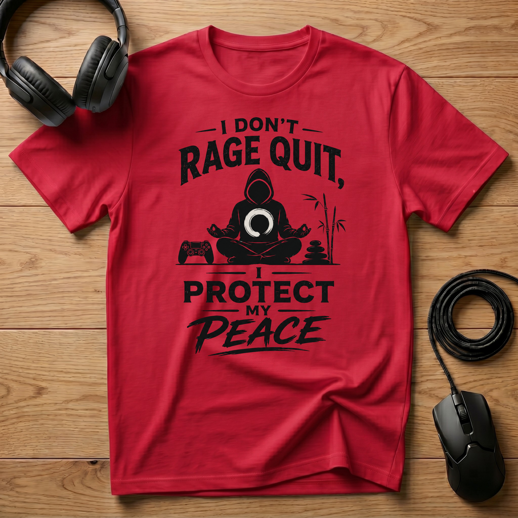 I Don't Rage Quit I Protect My Peace T-Shirt