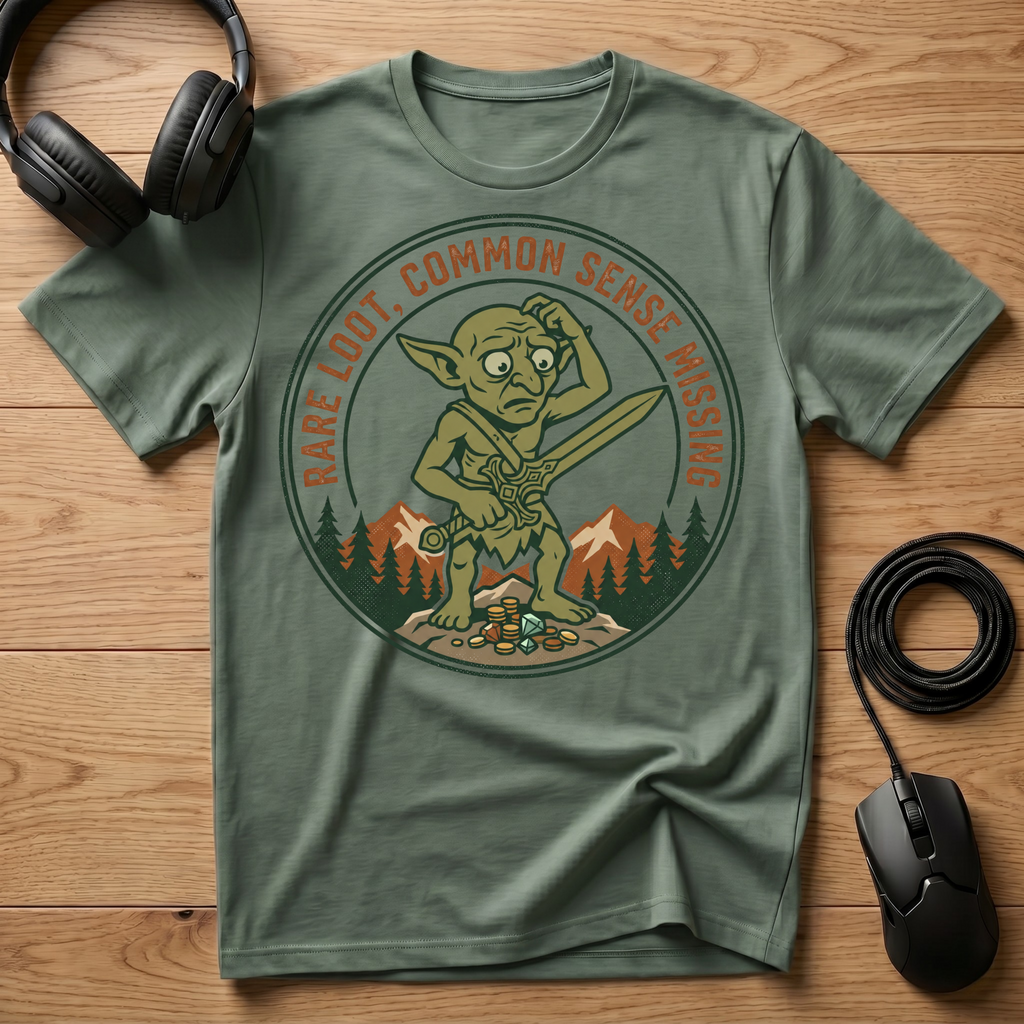 Rare Loot, Common Sense Missing T-Shirt
