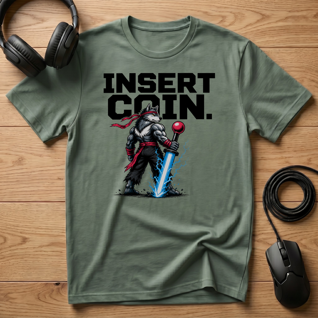 Insert Coin. T-Shirt
