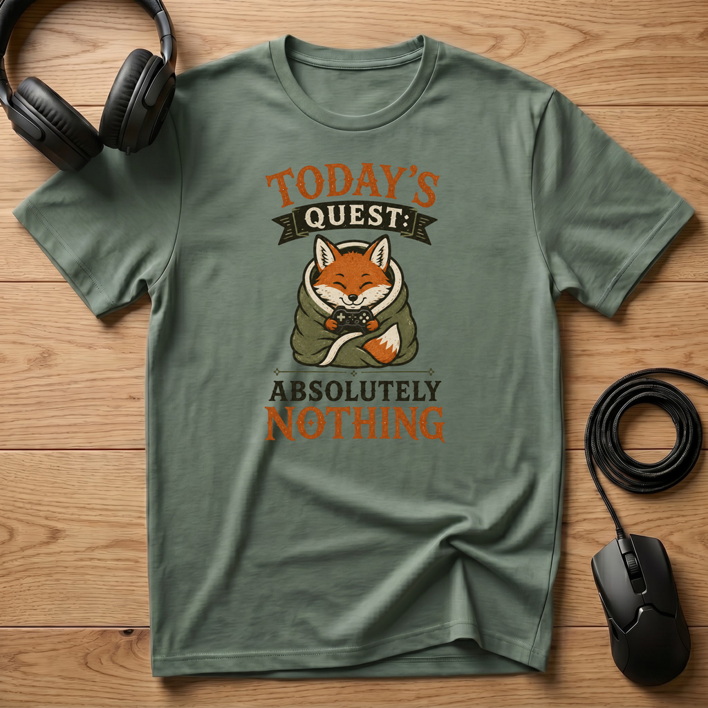 Today's Quest: Absolutely Nothing T-Shirt
