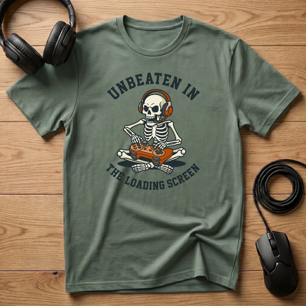 Unbeaten In The Loading Screen T-Shirt