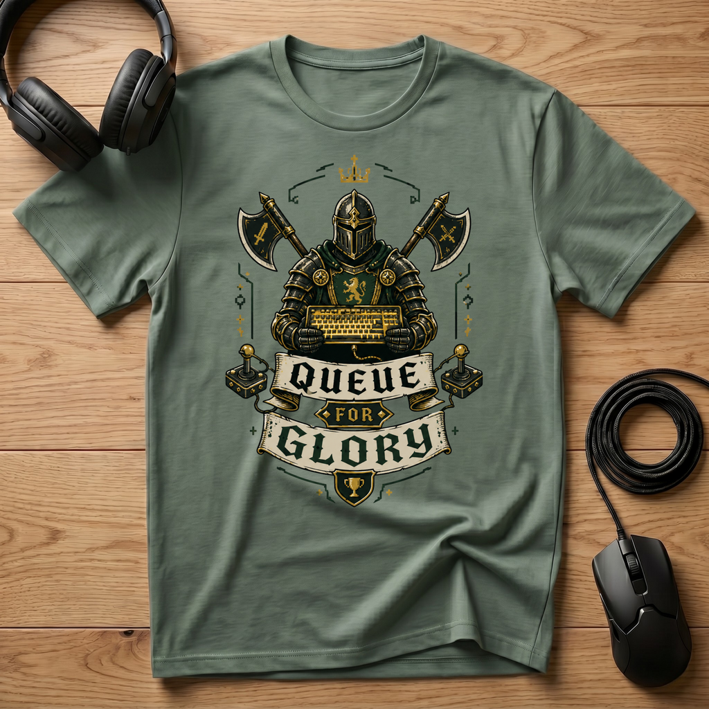 Queue For Glory T-Shirt