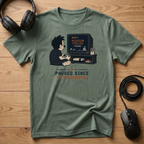 Paused Since Fatherhood. T-Shirt