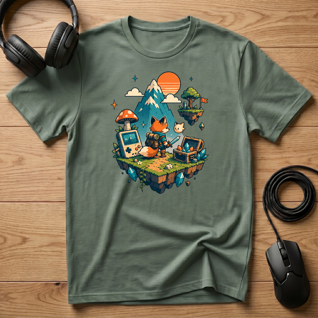 Adventure Fox. T-Shirt
