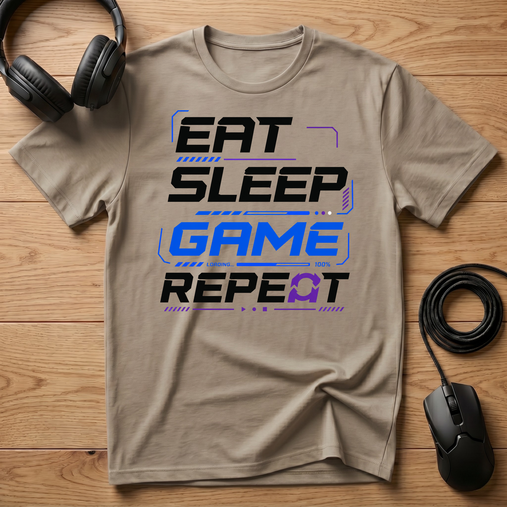 Eat. Sleep. Game. Repeat. T-Shirt
