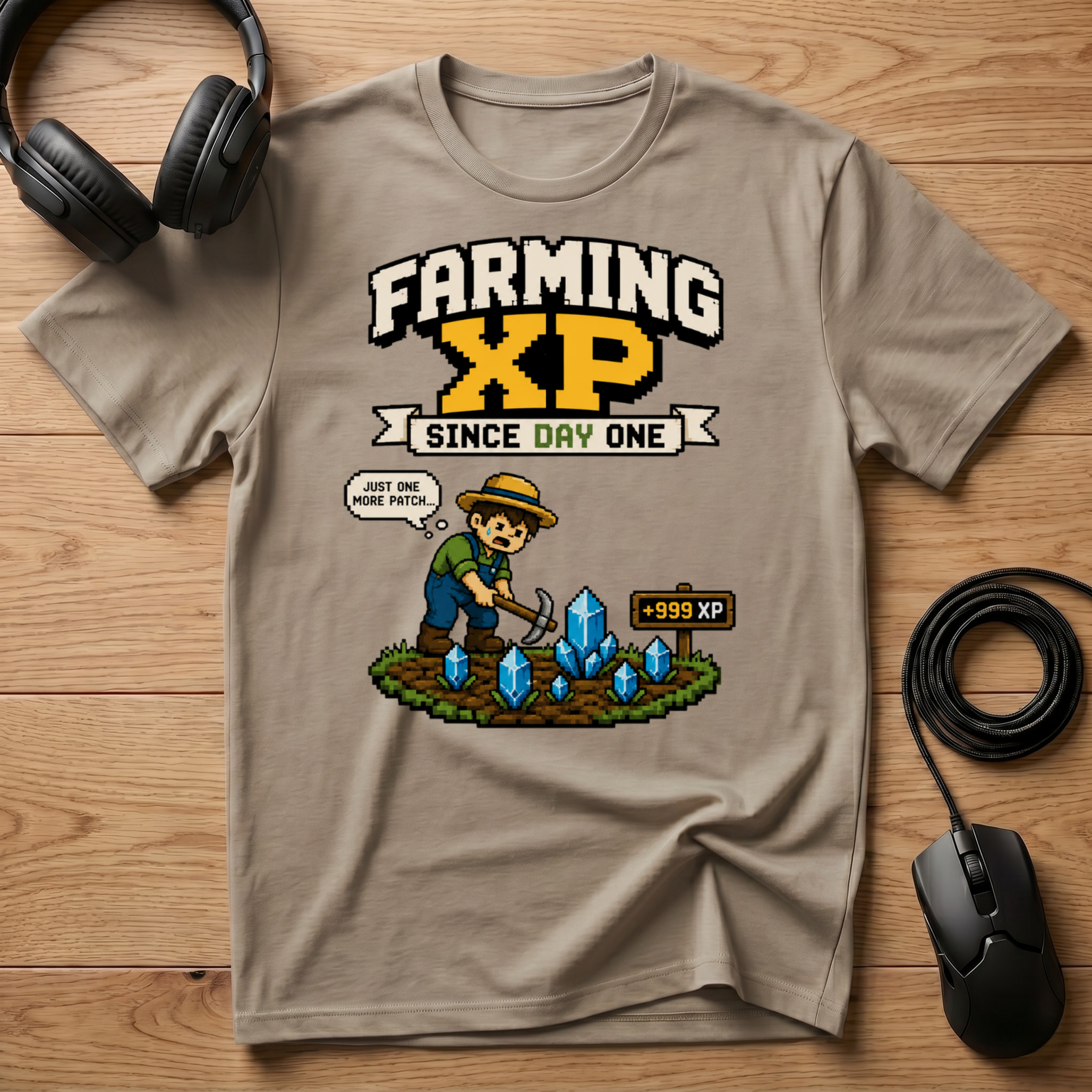 Farming XP Since Day One T-Shirt