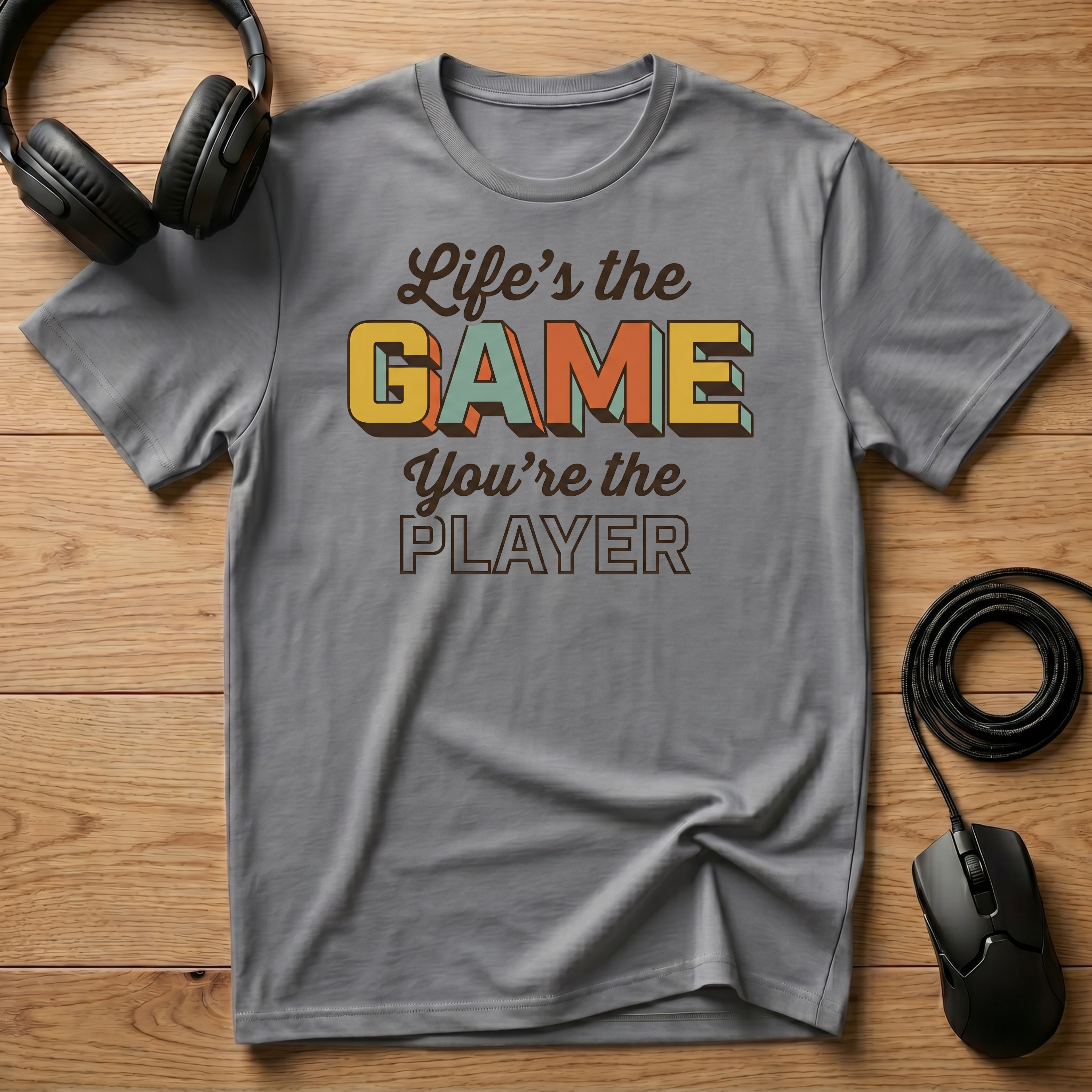 Life's the Game. You're the Player. T-Shirt