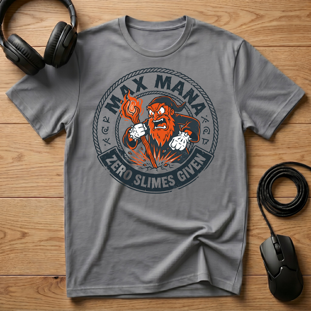 Max Mana Zero Slimes Given T-Shirt