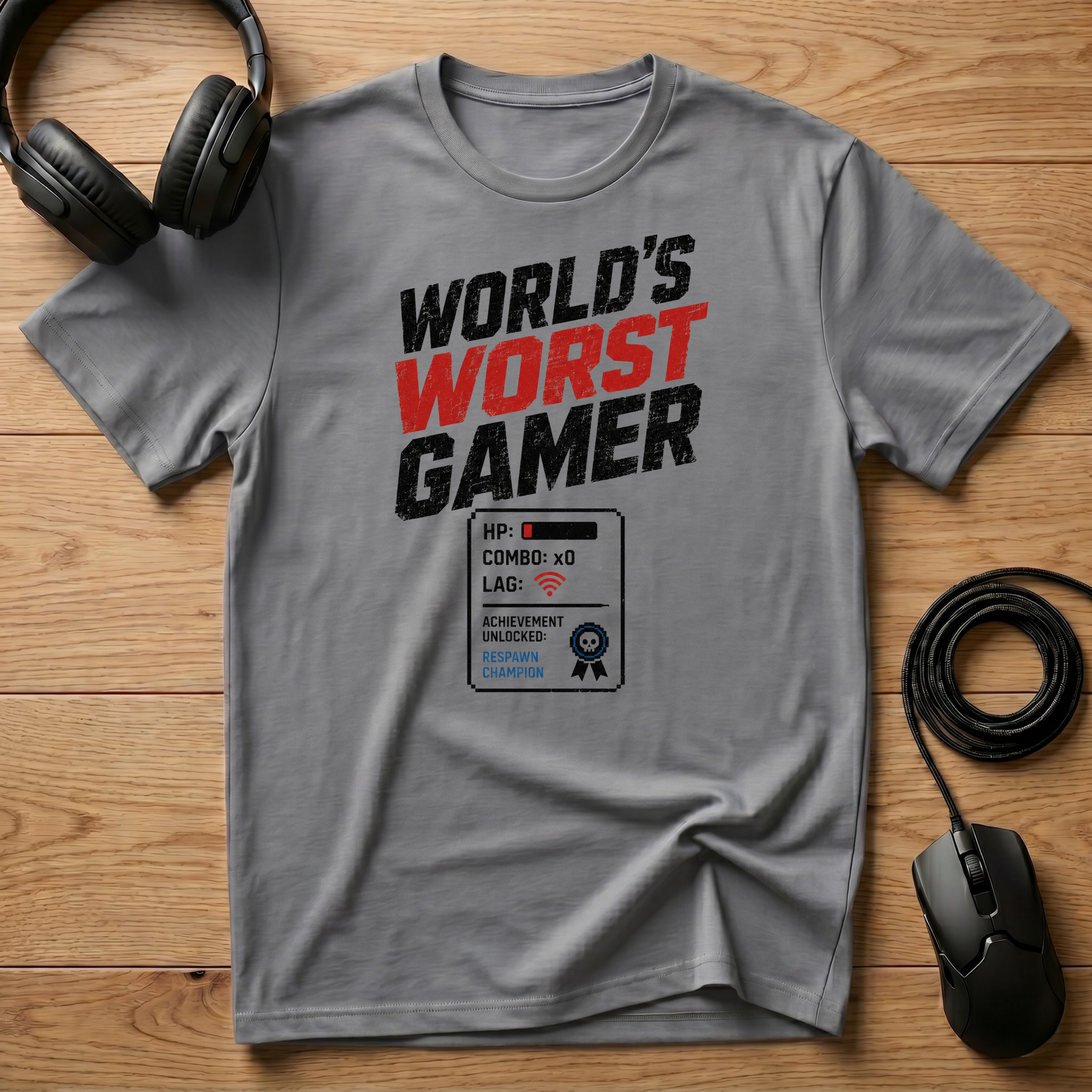 World's Worst Gamer T-Shirt