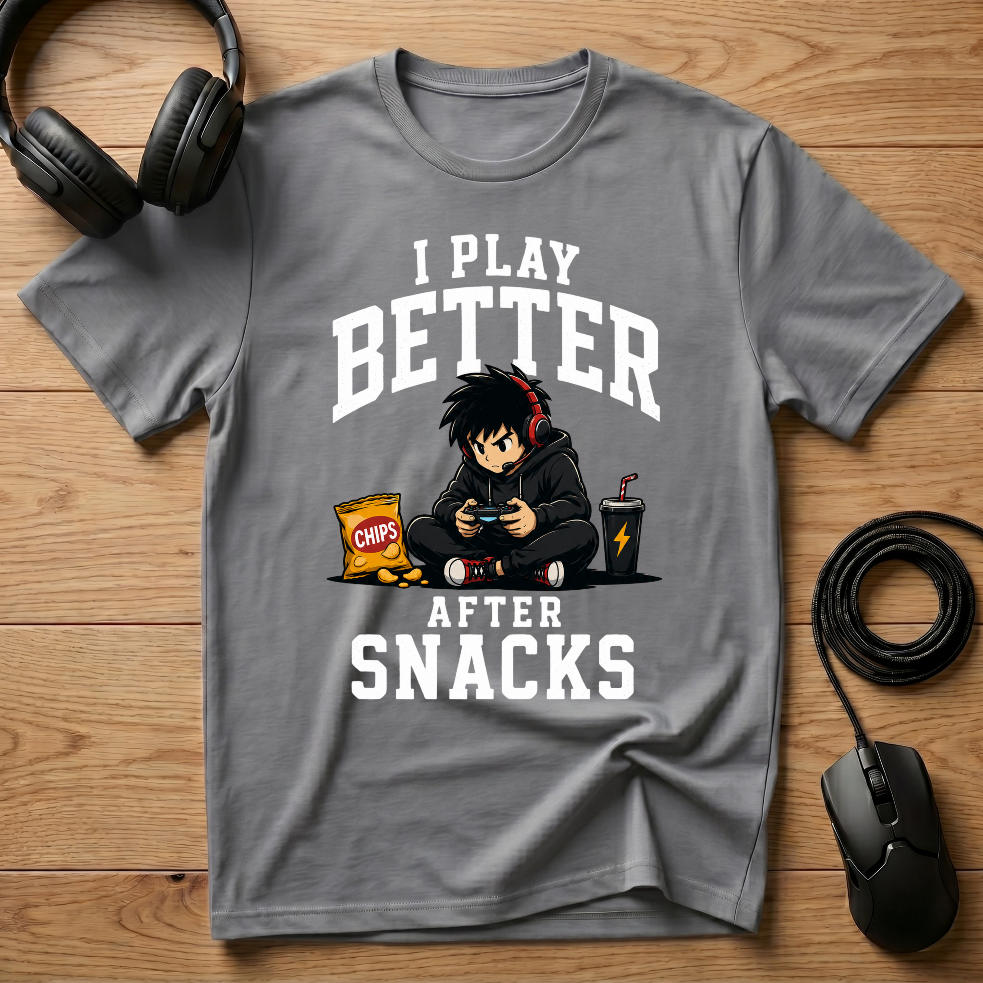I Play Better After Snacks T-Shirt