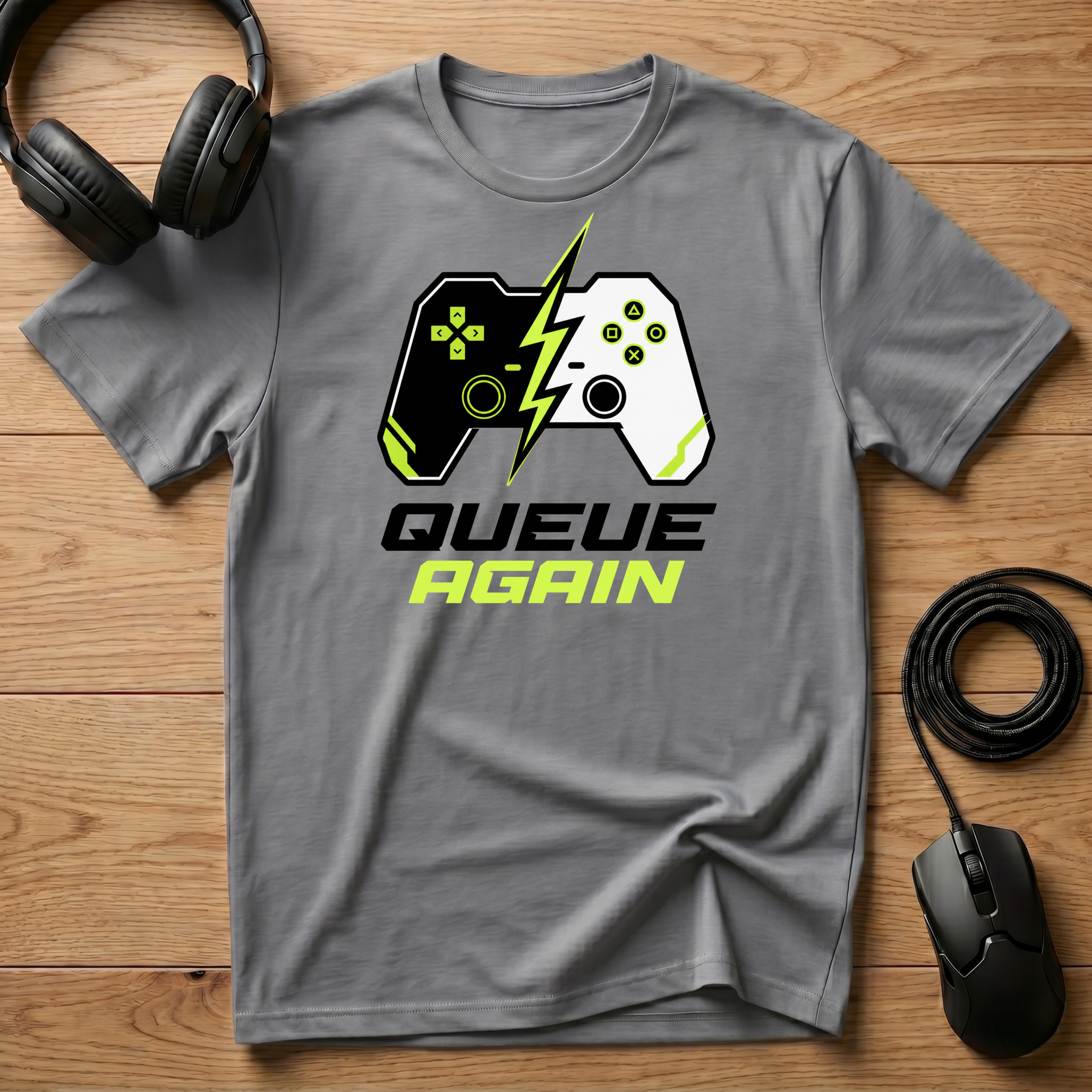 Queue Again T-Shirt