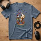 Press Start For Pixels T-Shirt