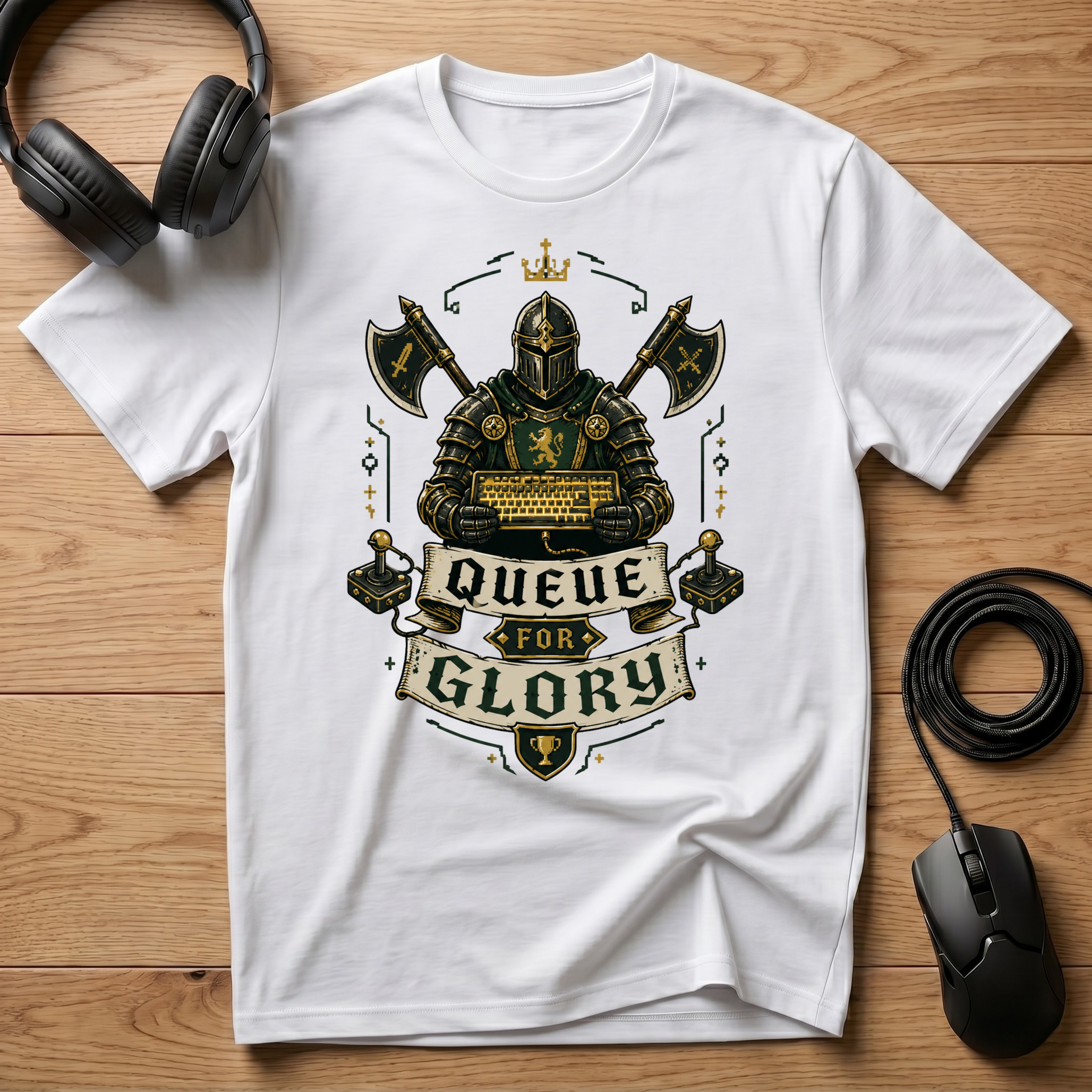 Queue For Glory T-Shirt