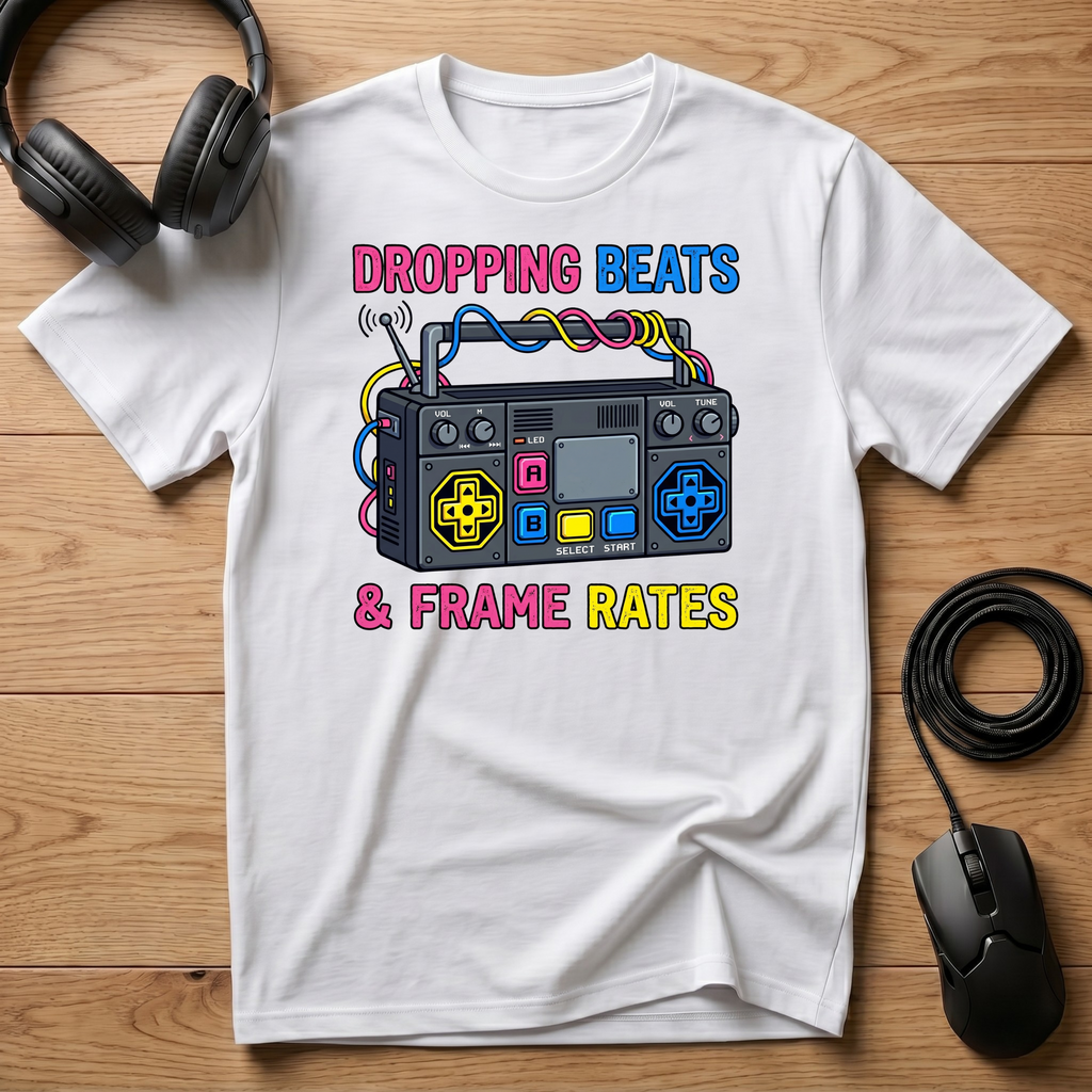 Dropping Beats & Frame Rates T-Shirt