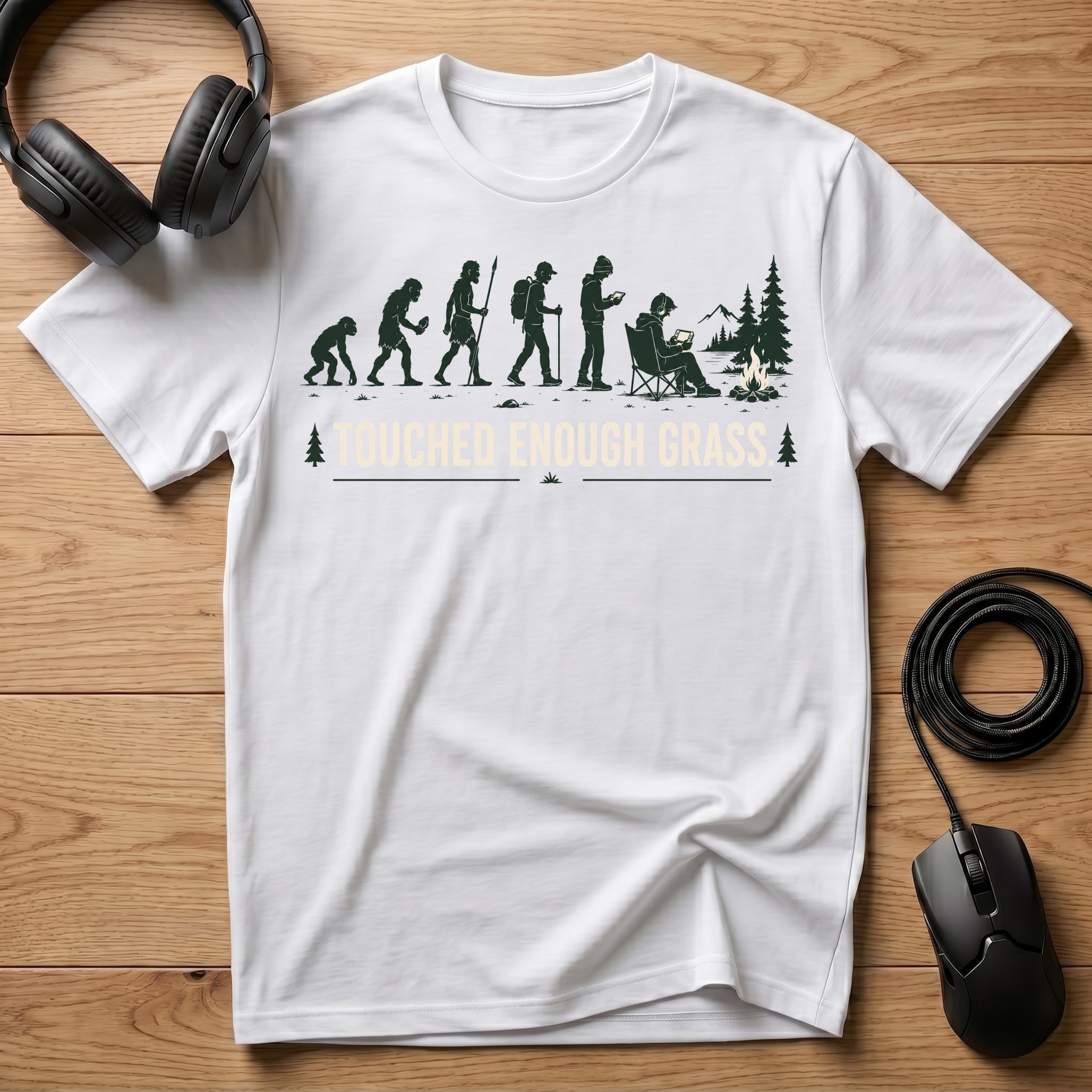 Touched Enough Grass. T-Shirt