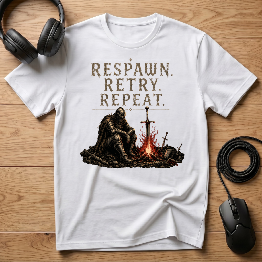 Respawn. Retry. Repeat. T-Shirt