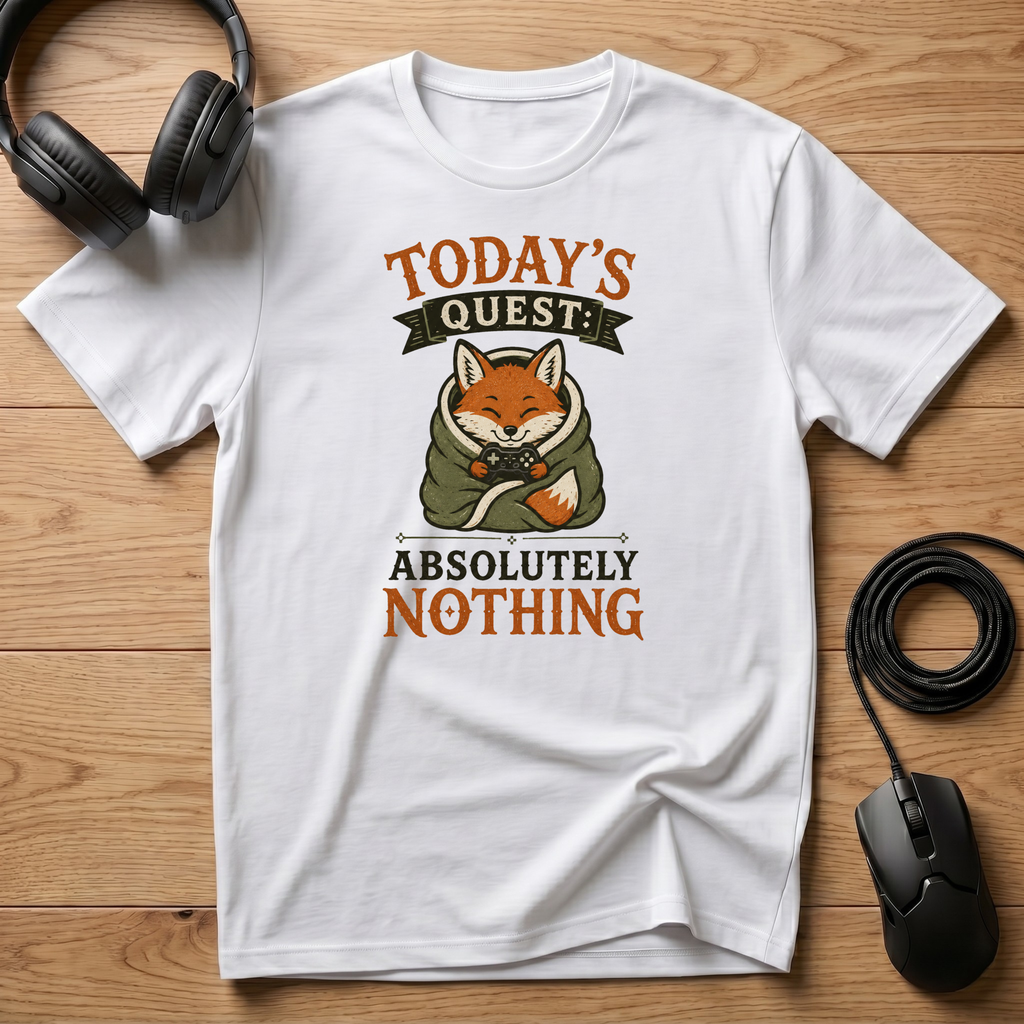 Today's Quest: Absolutely Nothing T-Shirt