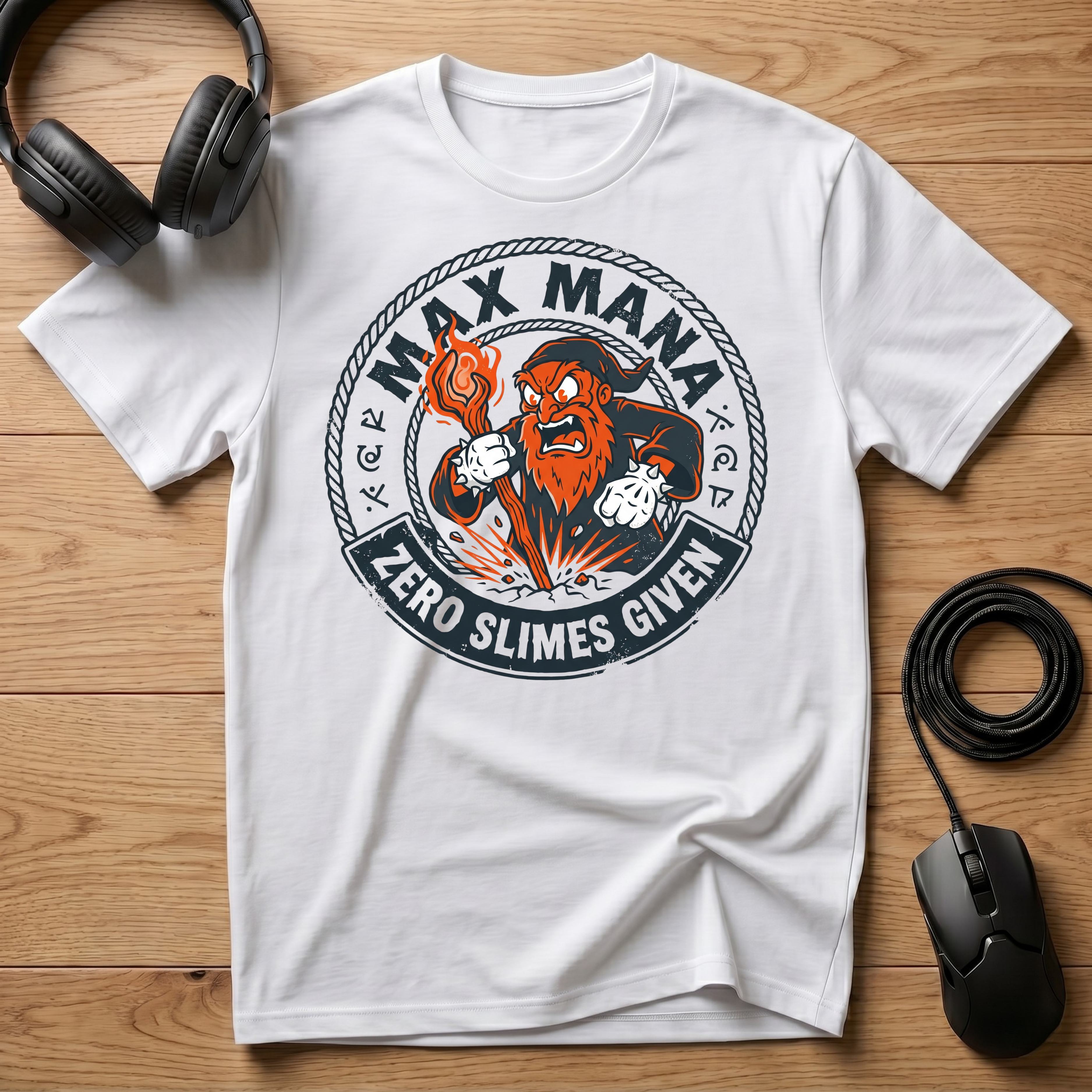 Max Mana Zero Slimes Given T-Shirt