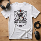 Pause. Save. Survive. T-Shirt